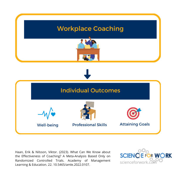 Workplace Coaching: What Does the Evidence Say and Does it Work ...